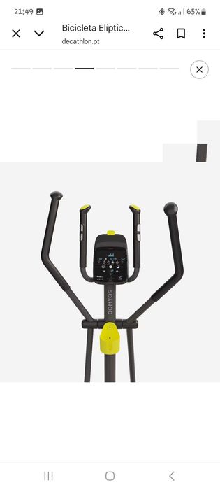 Bicicleta Elíptica de Treino 500 Conectada - DOMYOS