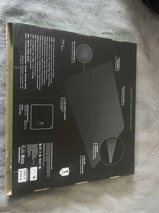 Mousepad de vidro