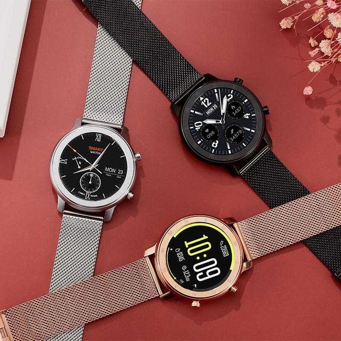 SmartWatch DT89 tętno, ciśnienie, O2 EKG PL IP68.