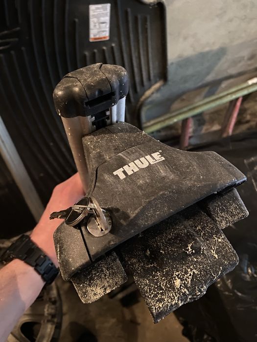 Рейлінги Thule Audi a4b8