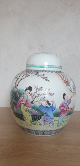 Wazon amfora chińska porcelana