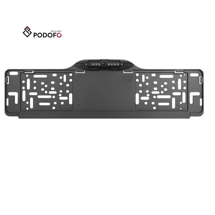 Mini Câmara FullHD marcha atrás na placa de matrícula visão nocturna