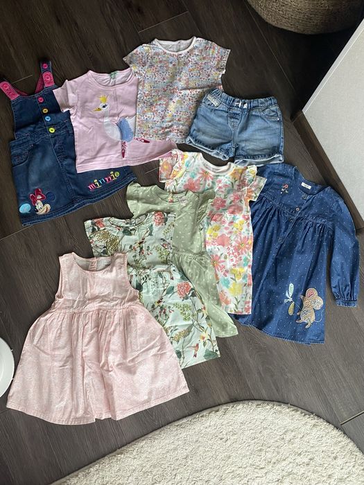 Лот речей на дівчинку 86-92( next, H&M, George, Waikiki)