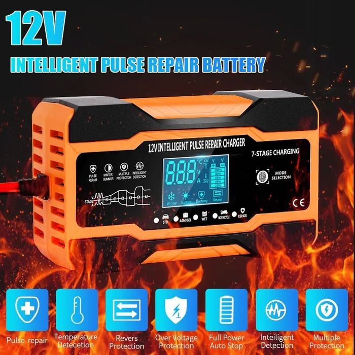 Зарядний пристрій для акумулятора