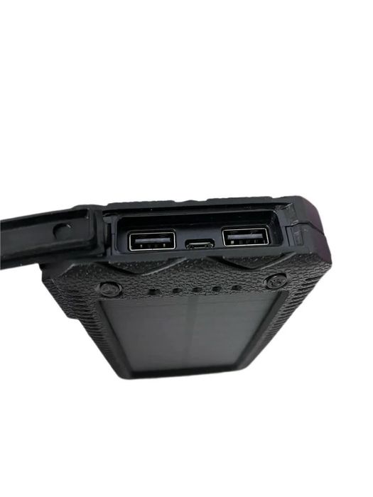 Solar PowerBank 20000 mAh + Сонячна панель + Ліхтар + Компас