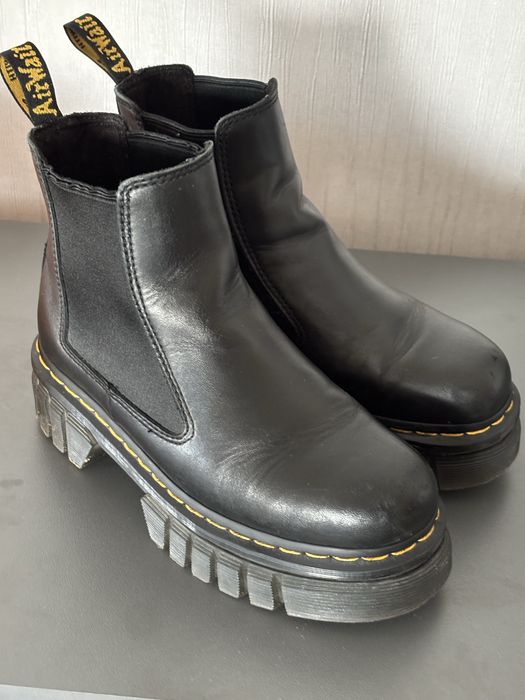 Dr. Martens Челсі на платформі (Audrick nappa lux leather platform chelsea boots)