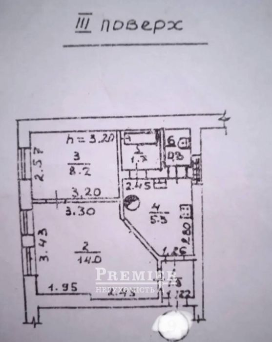 Двокімнатна квартира , АОГВ , центр