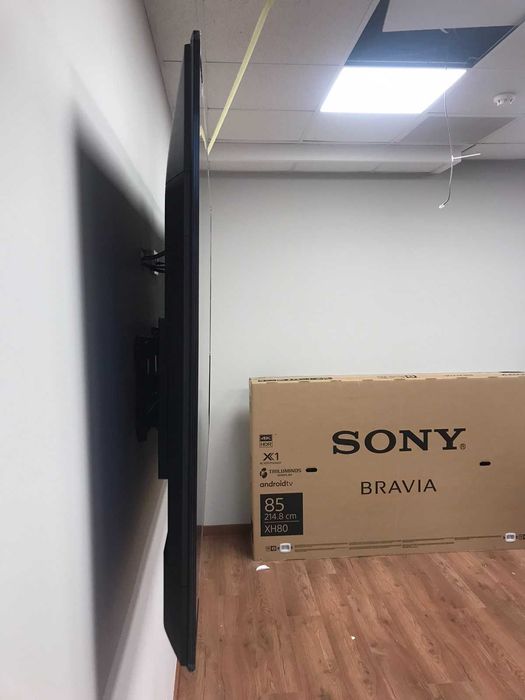 Установка крепления телевизора Подвес ТВ на стену Установка телевизора