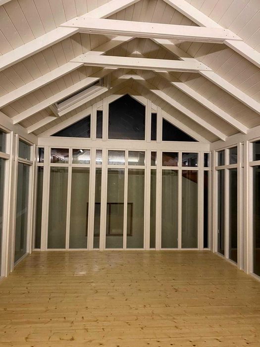 Ogród Zimowy/Oranżeria/Zabudowa Tarasu/Na Wymiar/Drewno BSH