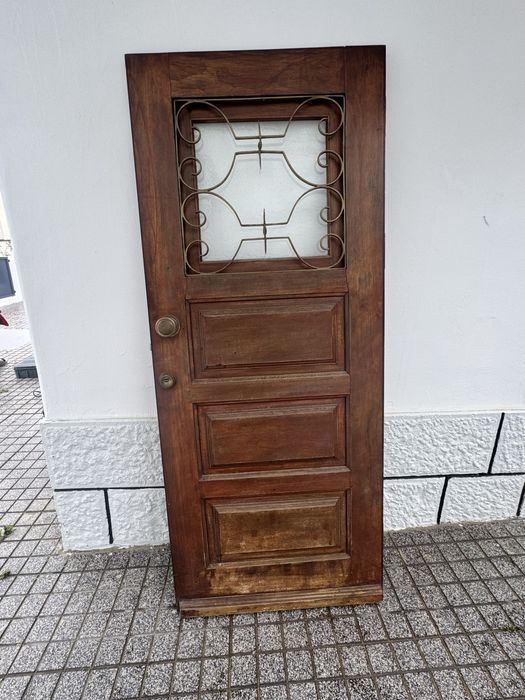 Porta madeira maciça