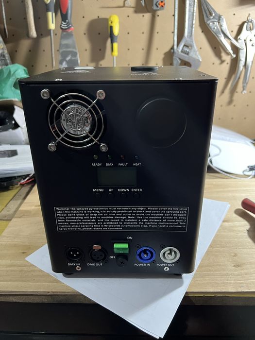 Maquina fogo frio