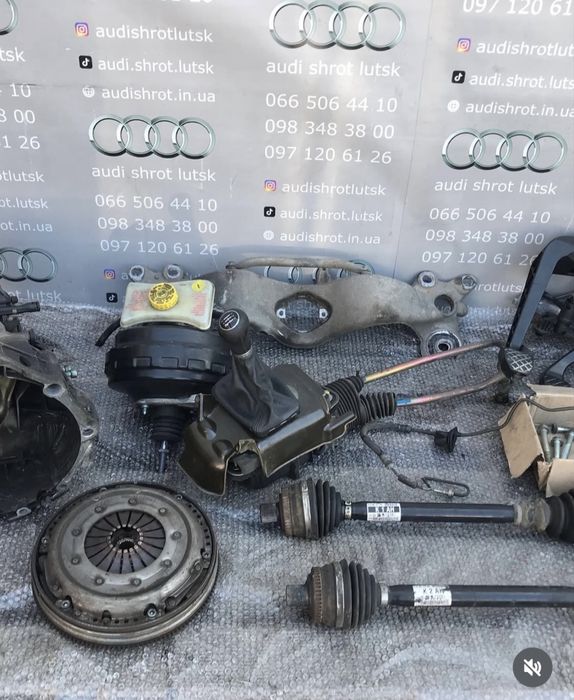 Audi A4 B6 2.0 ALT бензин комплект МКПП свап механіка переход кпп