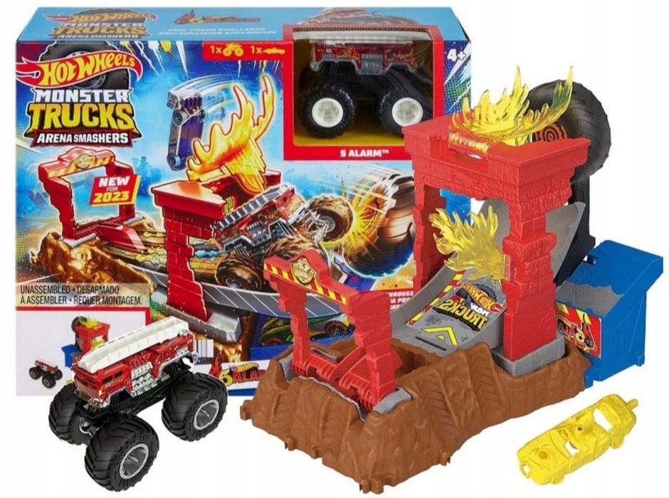 Hot wheels Monster Trucks hw 5-akarm 4+
