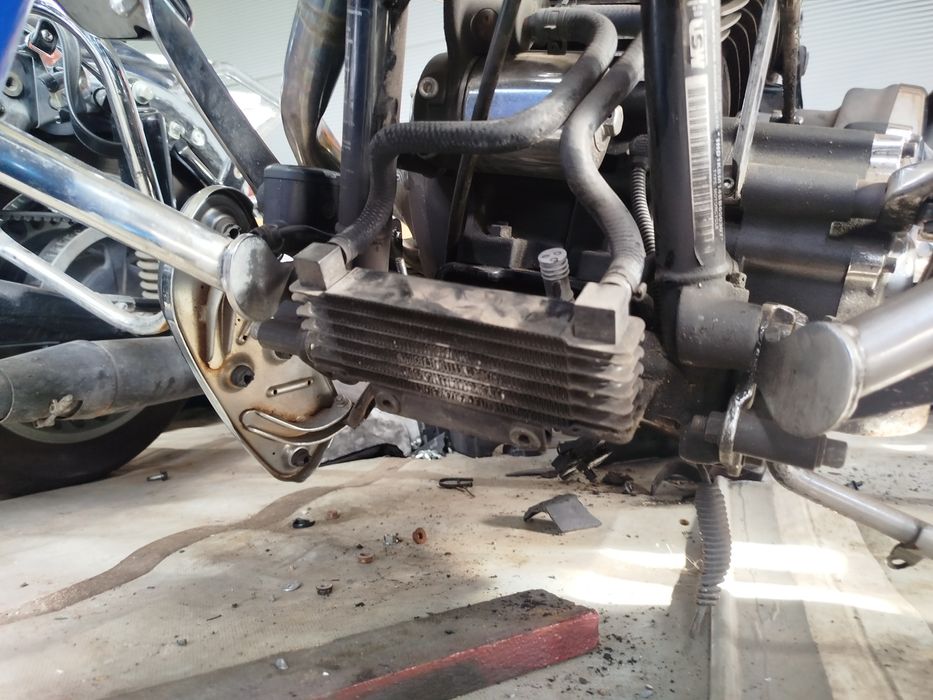 Harley Davidson touring street glide 103 - chłodnica oleju