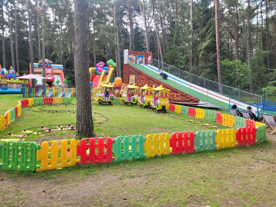 Kolejka elektryczna zarobkowa dla dzieci! Karuzela - Gryfice zach-pom