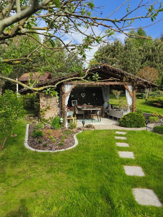 Piękna działka letniskowa z domkiem, Struga gmina Stara Kiszewa,Struga