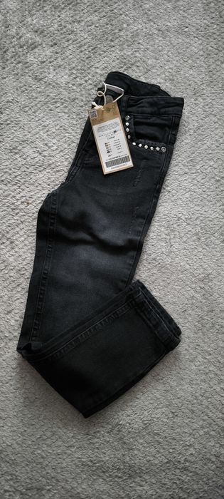 Nowe spodnie jeansowe coccodrillo r. 128