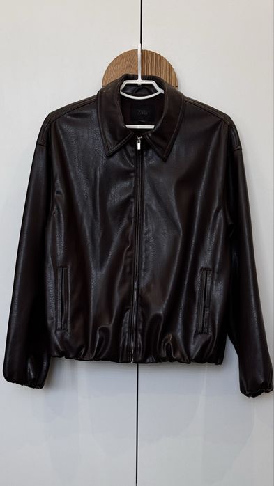 Шкіряна куртка ZARA