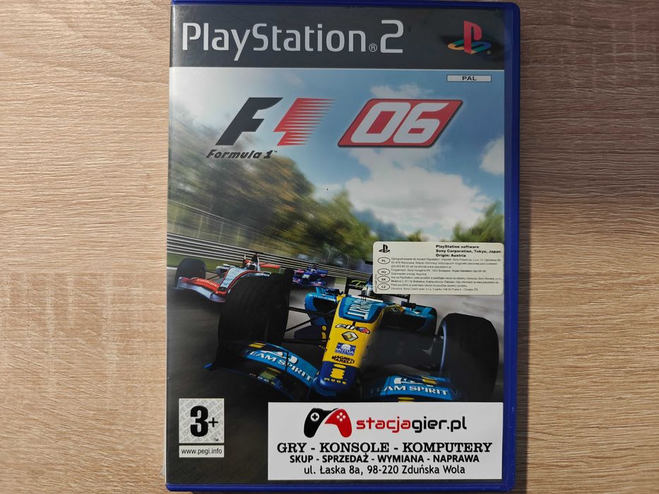 Formula One F1 06 PS2 Playstation 2