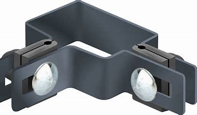 Panel 3D słupek obejma Bramy 3D Furtki 3D ceny hurtowe 52zł 4-1,23