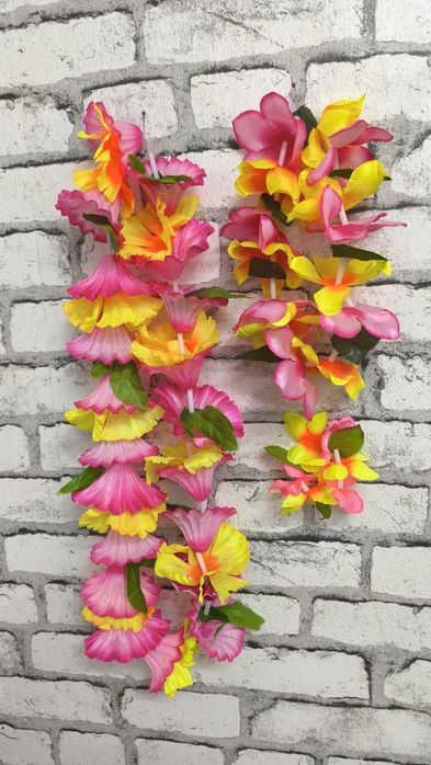 Гавайские бусы , леи , утренник, вечеринка, новый год