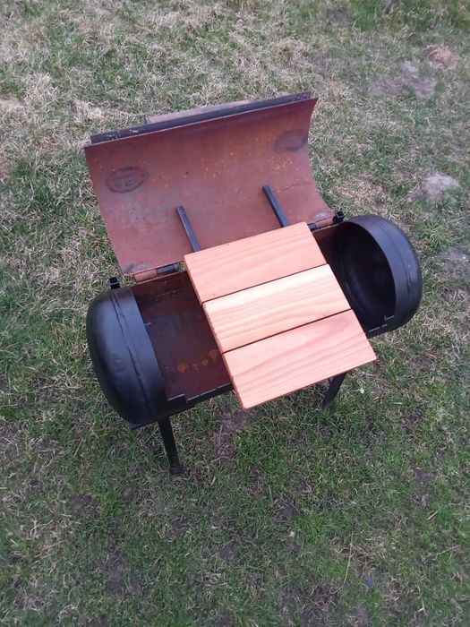 Мангал з балона.