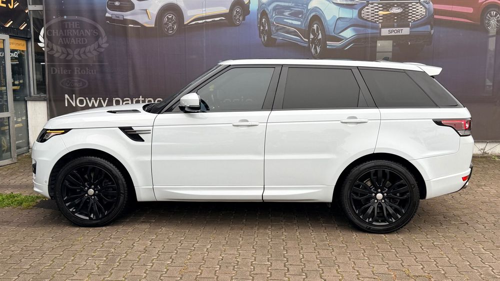 Land Rover Range Rover Sport Autobiography wersja premium nagłośnienie pneumatyka Zamiana