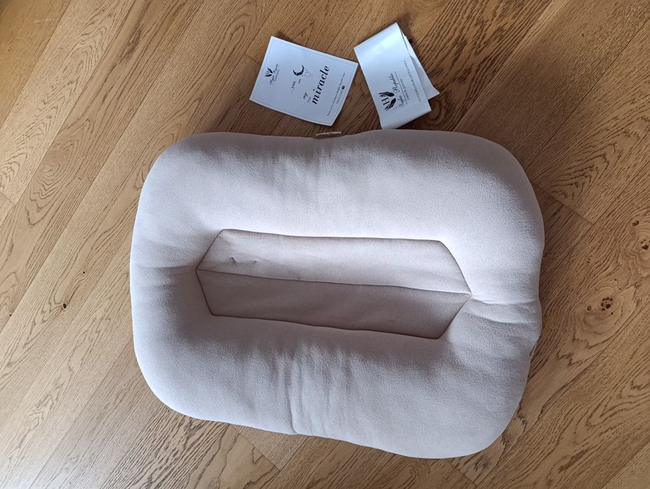 Kokon niemowlęcy Huggles Republic kolor taupe