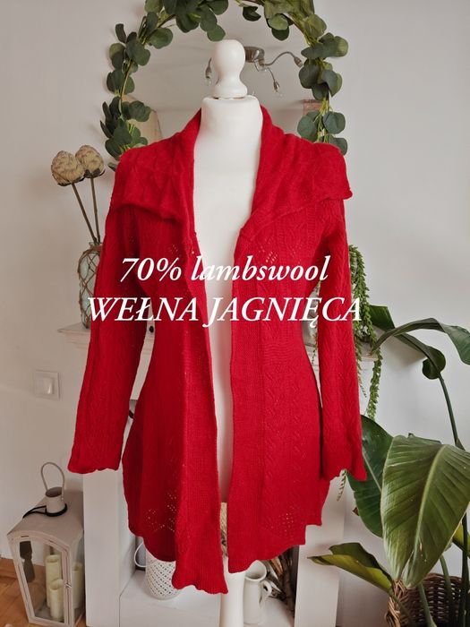 Wełna angora sweter kardigan John Rocha 14/42