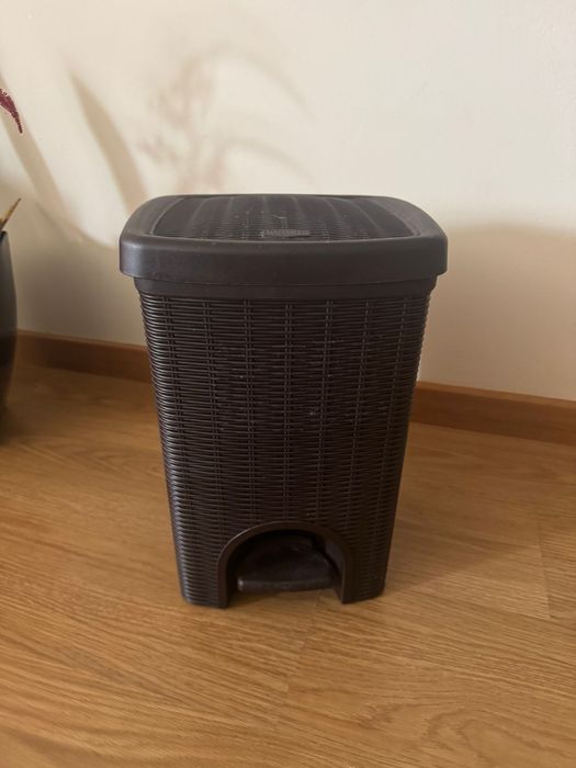 Caixote de lixo casa de banho