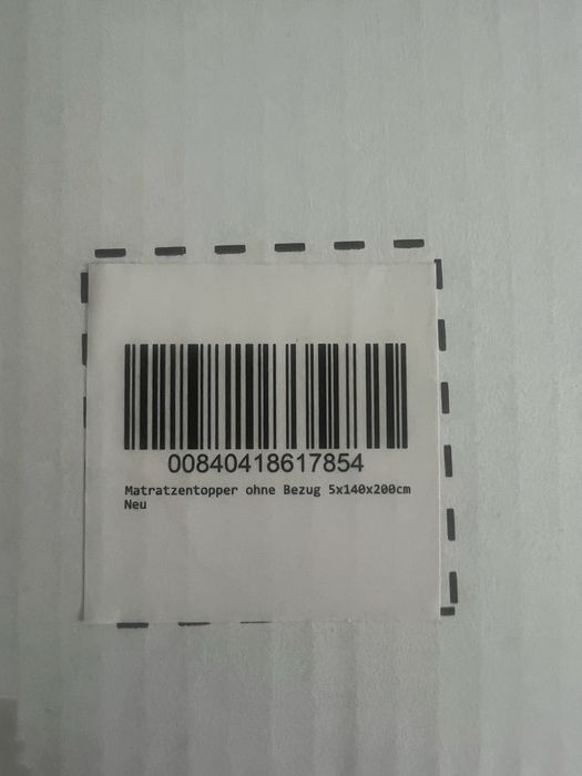 Nakladka ma materac topper