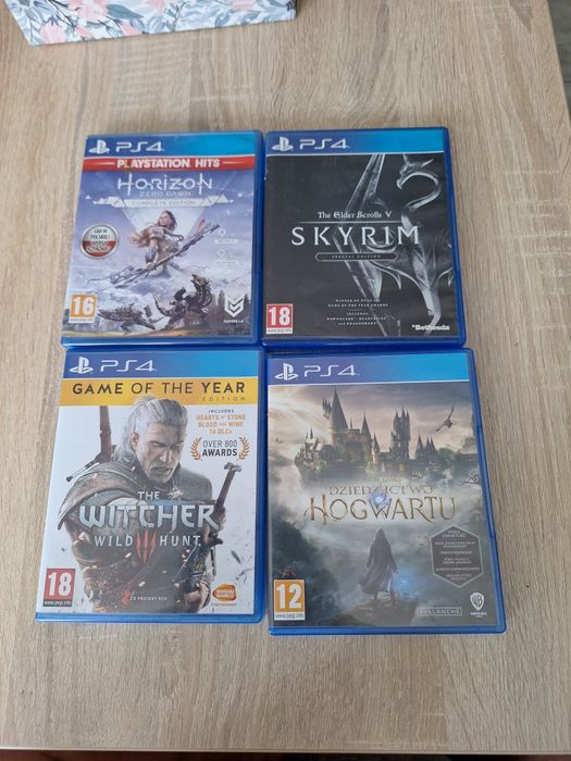 PS4 Skyrim, Wiedzmiń, Hogwart oraz Horizon