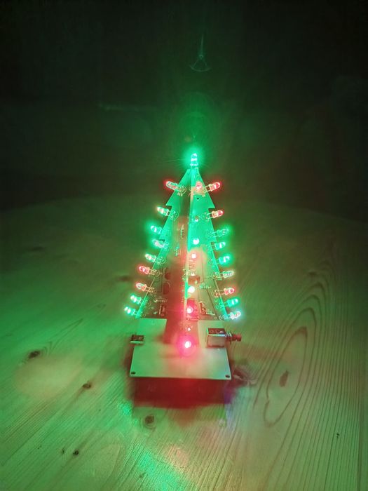 LED ялинка, Светодиодная 3D Ёлочка, LED сувенир, Новогодняя LED Ёлка