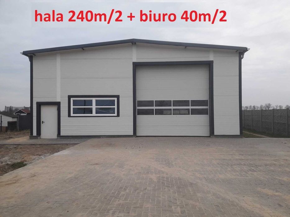 Hala magazynowa produkcyjna 240m/2 biuro 40m/2