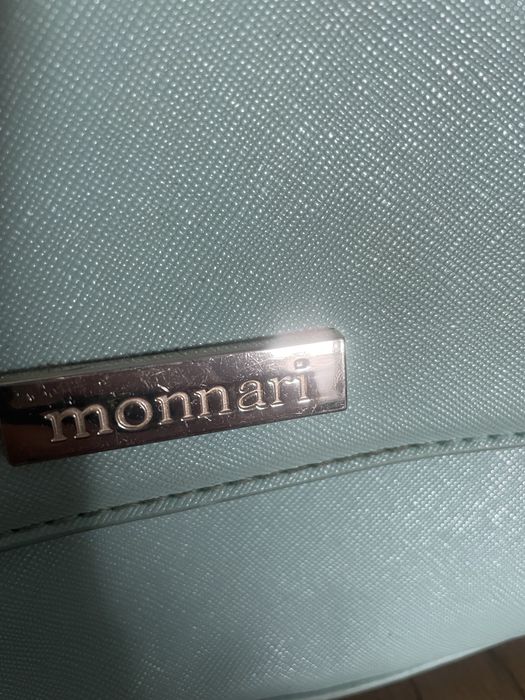 Miętowa torebka Monnari