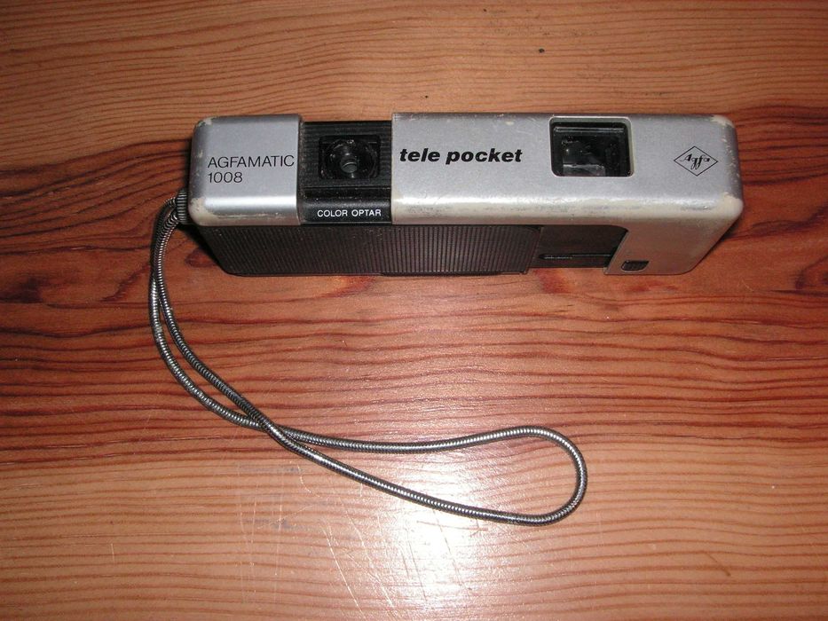 Máquina Fotográfica Agfamatic Tele 1008 Pocket Sensor - Antiga