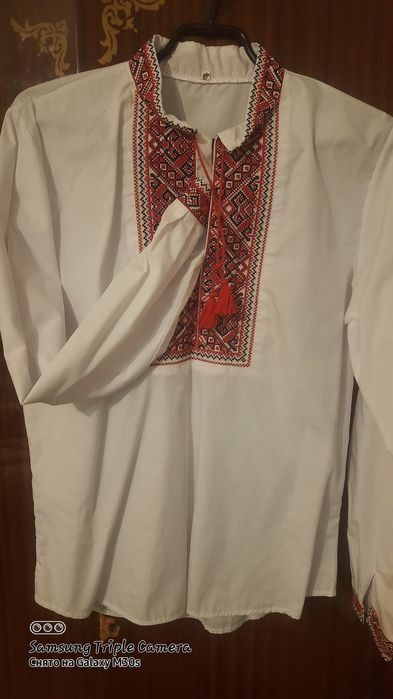 Вышиванка на мальчика.