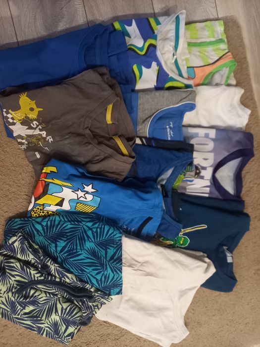 Ubrania chłopięce 140