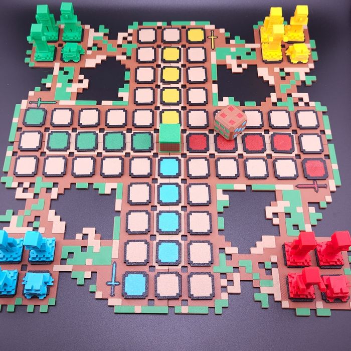 UNIKAT gra planszowa CHIŃCZYK Minecraft