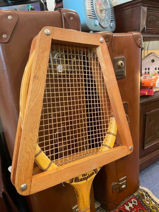 Raquete de ténis vintage - Cadre Souple