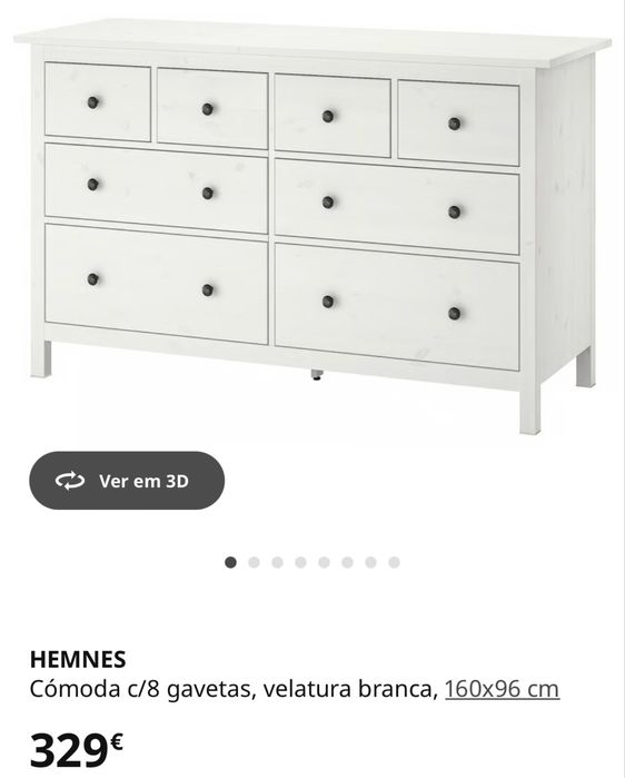 Comoda branco  IKEA