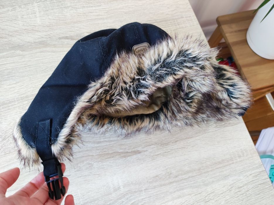 Czapka uszatka Polska pilotka