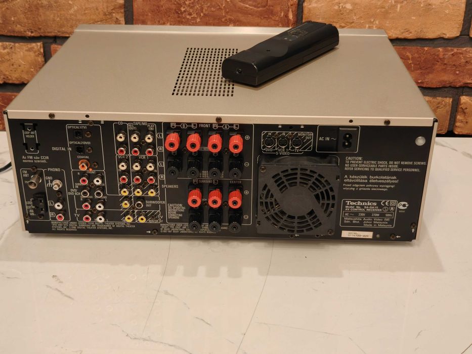 TECHNICS SA DA15 ! Unikatowy amplituner w pięknym stanie !