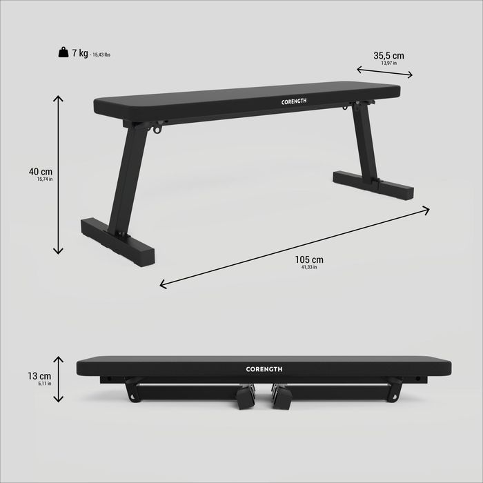 100-Pound Folding Weight Bench468002355702681602