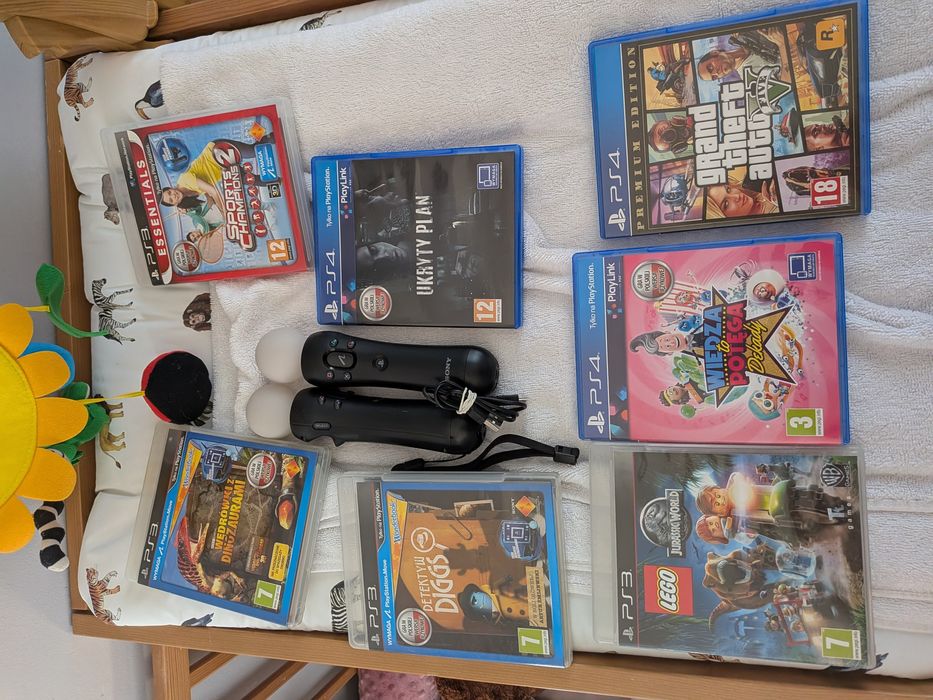 Zestaw gier PS3 i ps4 Playstation 4