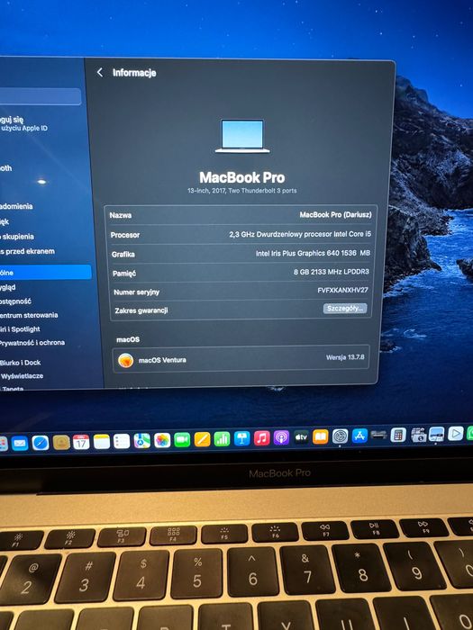 Apple MacBook Pro 2017