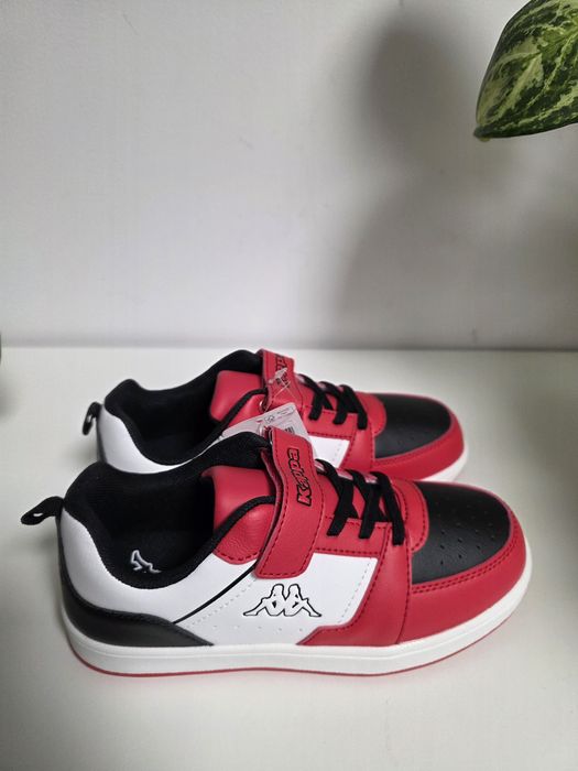 Adidasy dla chłopca Kappa biało czerwone różne rozmiary