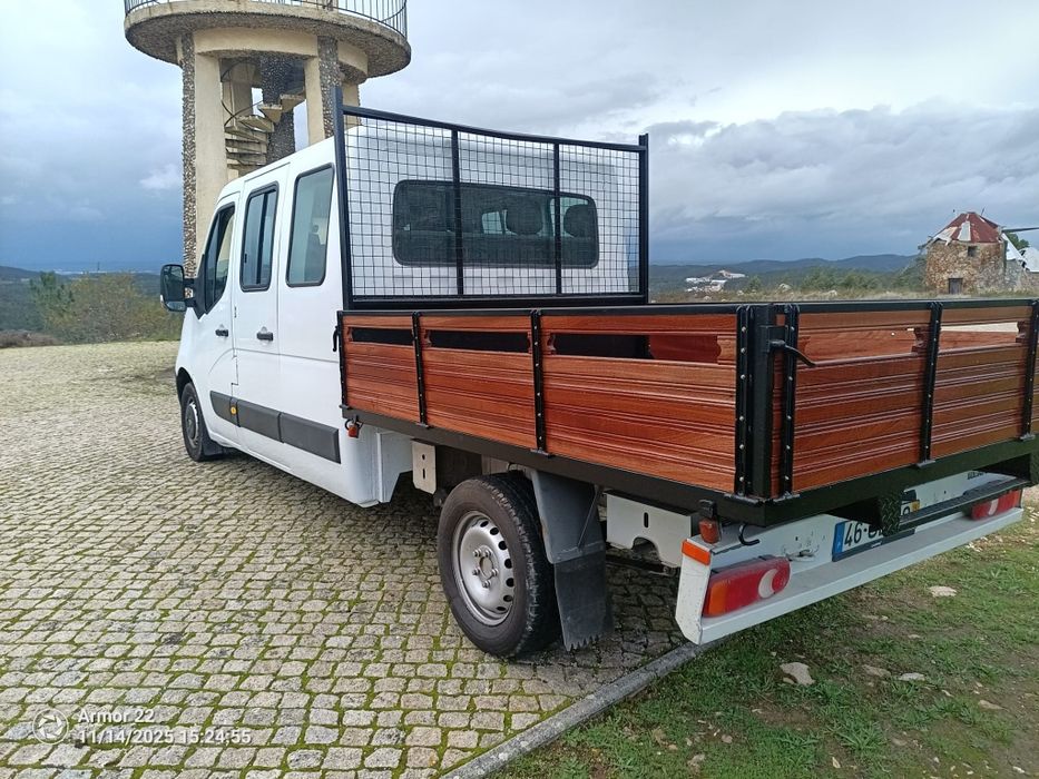 Renault master 9 lugares e caixa de carga