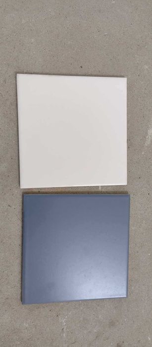 Płytka ścienna - Rako 15x15 - niebieskie i białe - 5 m2