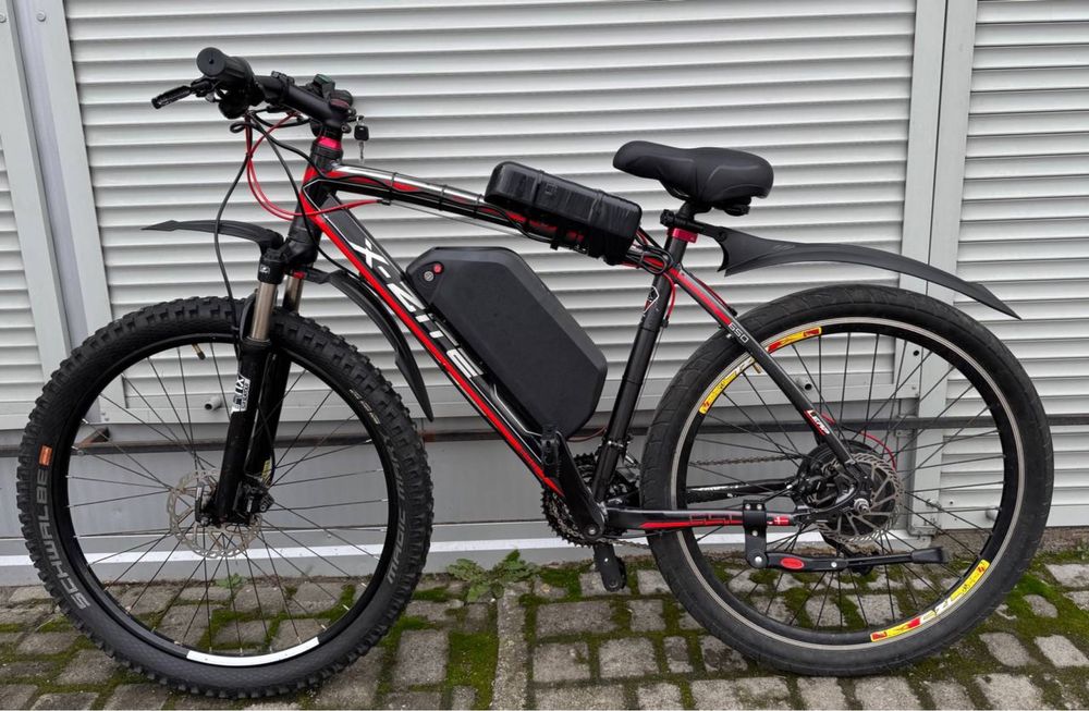 Переобладнання звичайного велосипеда в електровелосипед!